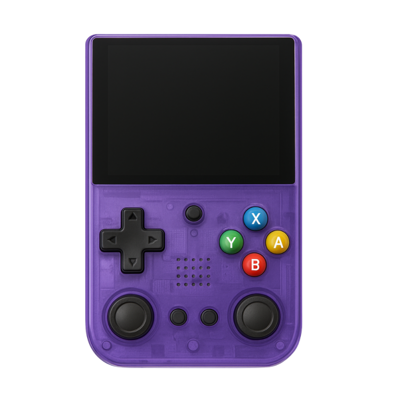 Mini Console de Jeu Vidéo Portable 3000 mAh M21 Écran 3,5" 128 Go - Violet · Smarty Paris